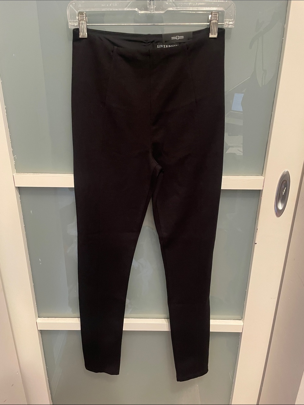 Liverpool Ankle Leggings, Black Pointe Pants, size 2, NWT